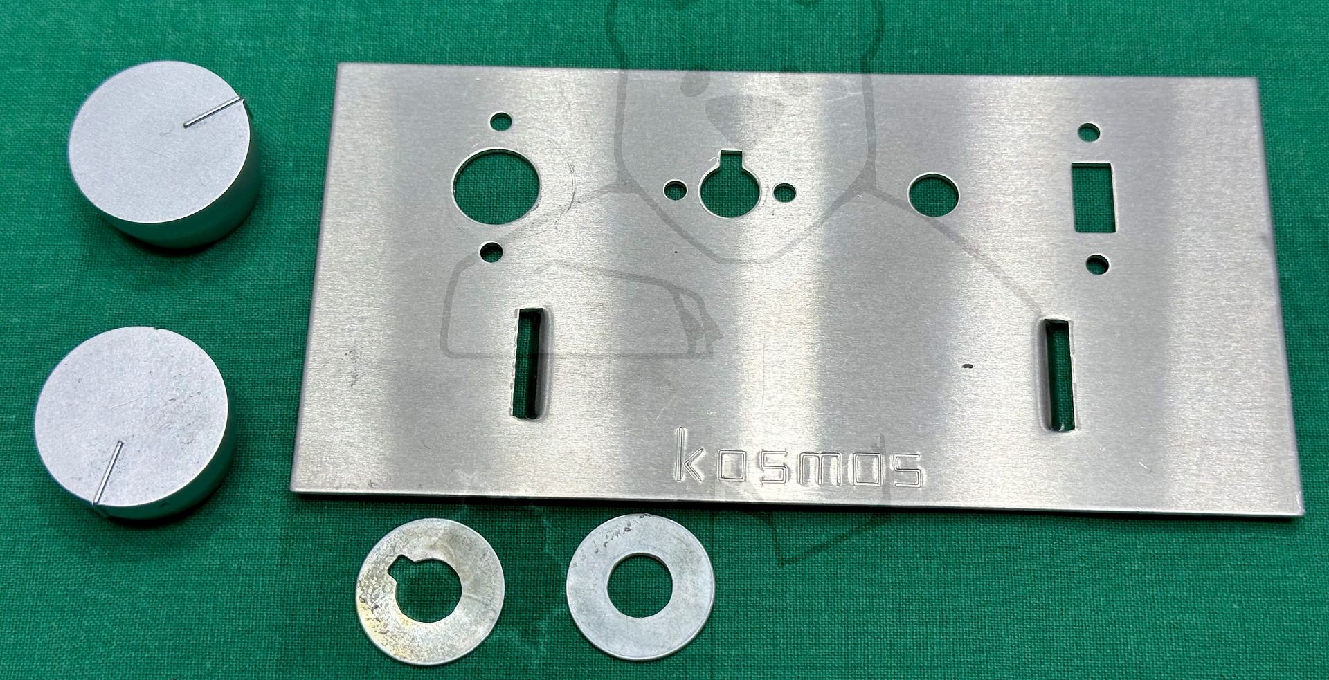 Kosmos Elektronik Oszilloskop mit Funktionsgenerator Bausatz, Bauteile